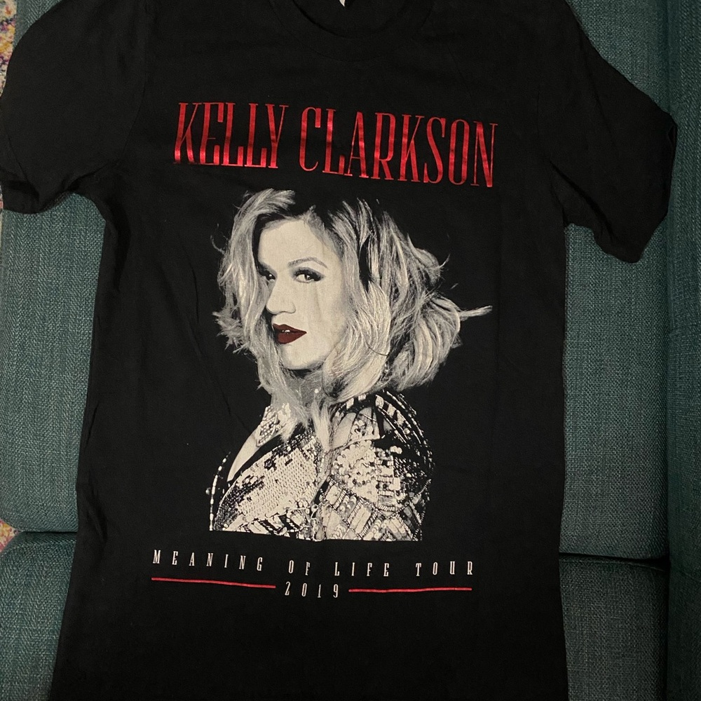 Kelly Clarkson Tour T-Shirt - Black